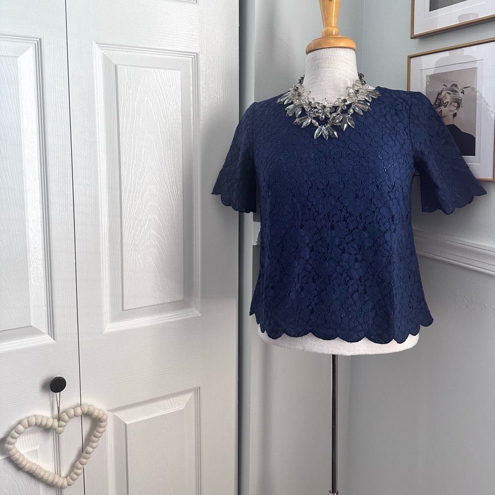 🌸NWOT MADEWELL LACE TOP SIZE S🌸